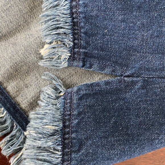 Gap Denim Sleeveless Fringe Top – Size S, 100% Cotton - Picture 6 of 6